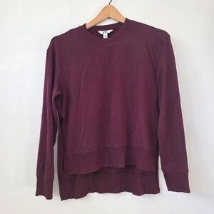 Joy Lab Women's Burgundy Pullover Sweatshirt - XS